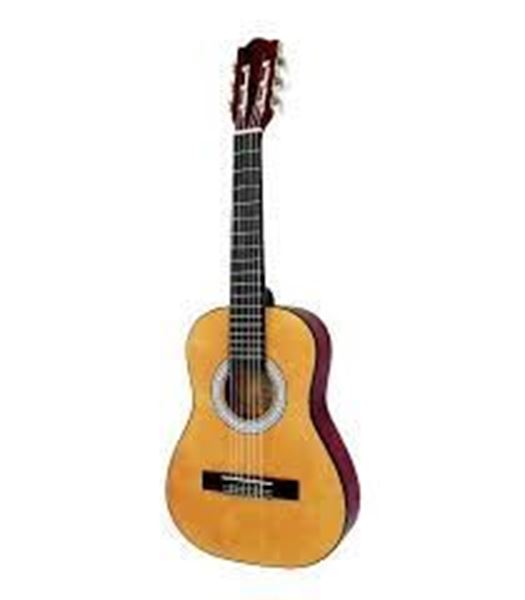 Imagen de GUITARRA MADERA 55CM MARRON 316169