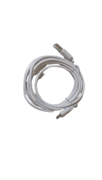 Imagen de CABLE TIPO C PVC BLANCO DZ671